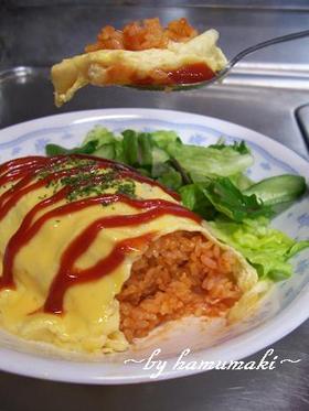 ウインナーde我が家の定番☆オムライス♪