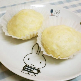 HMでヨーグルト蒸しパン☆フライパン可