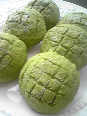 簡単！サクッと抹茶メロンパン☆