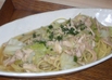 ツナとキャベツのスープパスタ