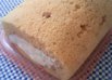 春の香り☆桜餅なロールケーキ♪