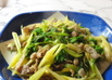 簡単、無駄なし！セロリの葉っぱ炒め