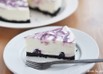 ブルーベリーソースレアチーズケーキ