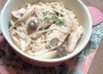 簡単ヘルシー☆キノコチキン豆乳クリーム☆