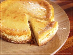 豆腐入りチーズケーキ。