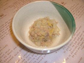 シーチキンとキャベツの煮物