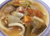 うどんinトマトスープ♪