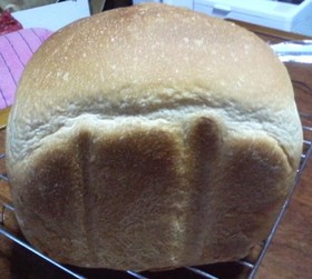 HBで＊基本の「食パン」１.５斤　①