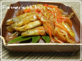 【農家のレシピ】野菜たっぷり南蛮漬け