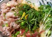 ゆずぽんde薬味たっぷり牛しゃぶうどん♪