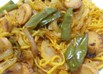 中華麺で！もちもち美味なナポリタン☆