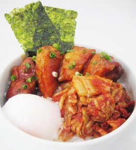 【辛口『豚角煮』丼】の作り方