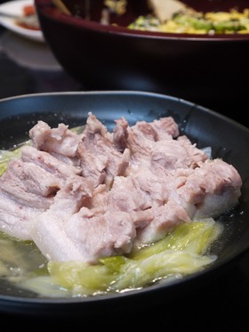 蒸し豚