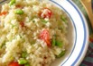 枝豆とトマトのチーズリゾット