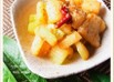 セロリの油味噌炒め
