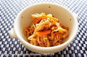 定番おかず☆我が家の切干大根の煮物