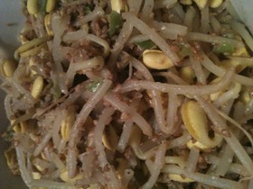 簡単なのに本格的な味。もやしのナムル