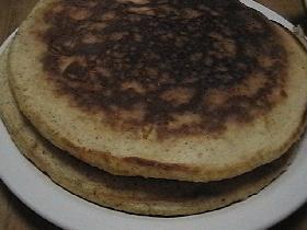 全粒粉deパンケーキ♪