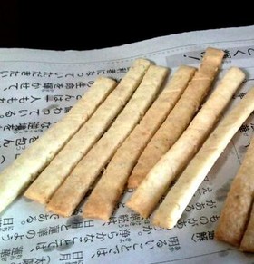 豆乳ゴマプリッツクッキー