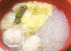 生姜で温まる★白菜とろ～り春雨のスープ