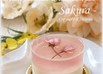 桜ホワイトレアチーズ♪
