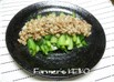 【農家のレシピ】小松菜の豚そぼろあんかけ