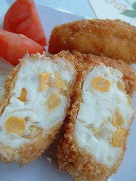 コーンぷちぷちクリームコロッケ