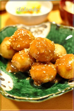◎新じゃがの煮っころがし◎　照・甘辛・旨