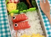 こどもの日キャラ弁＊ウインナー鯉のぼり
