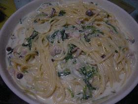 ★ホワイトソースで作ろうクリームパスタ★