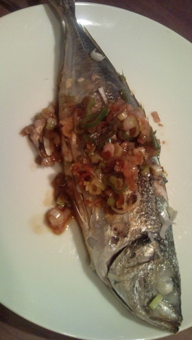 もっとお魚を食べよう★簡単 鯵のネギ焼き