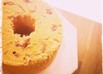 しっとり桜のシフォンケーキ＊