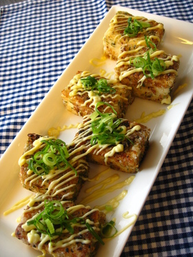 １００ＹＥＮレシピ　☆かつお節ｄｅお豆腐ステーキ