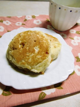 フライパンで☆簡単☆スコーン風バナナパン