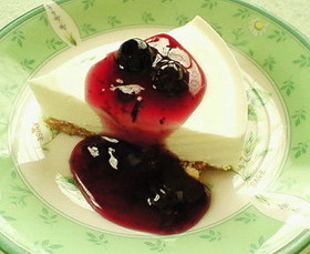 ヨーグルトだけ♪ 簡単レアチーズケーキ♪