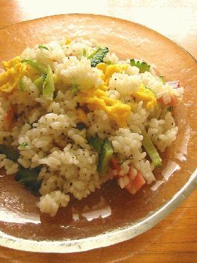 ゴーヤチャンプル炒飯
