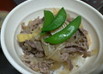 春の味！筍（竹の子）入り牛丼