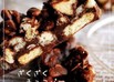簡単　材料３つでざくざくチョコバー。