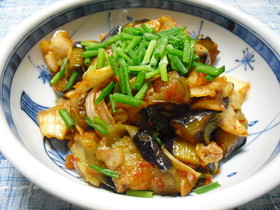 茄子キムチ