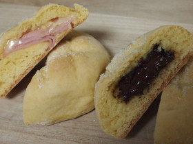 ホットケーキミックスのメロンパン