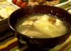豆腐となめこと長ねぎの中華スープ