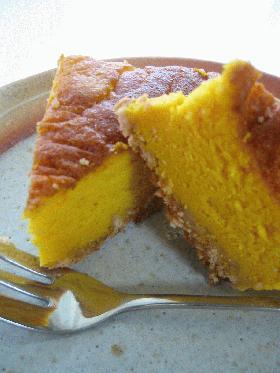 超簡単！ノンオイル☆ふんわりかぼちゃケーキ♪