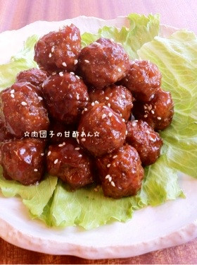 ☆肉団子の甘酢あん☆