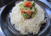 アボカドサーモンのおそうめん