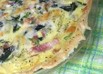 ベーコンほうれん草ジャガイモのキッシュ