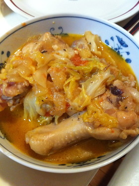 エスニック☆ピリ辛チキンのトマト煮♪