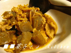 ご飯がすすむ♡豚こんにゃくの味噌煮
