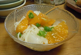 オレンジそうめん