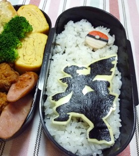 キャラ弁☆ポケモンＢＷ☆ゼクロム
