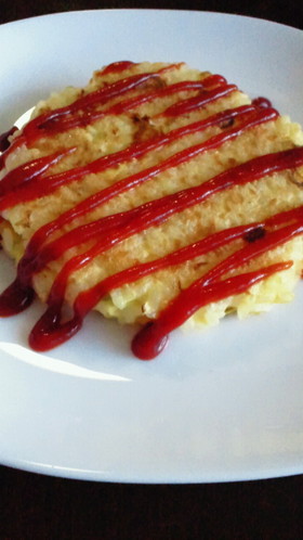 とろ〜りチーズ入りネギ卵焼きライス